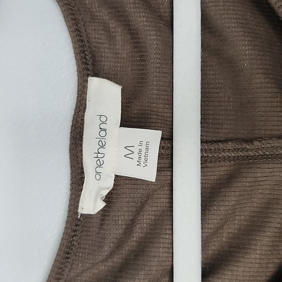 ONETHELAND long sleeve t-shirt army green medium - Picture 2 of 7